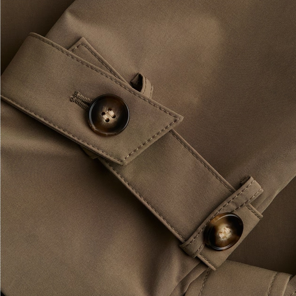 Stylish Trench Coat XS - Picture 6 of 7